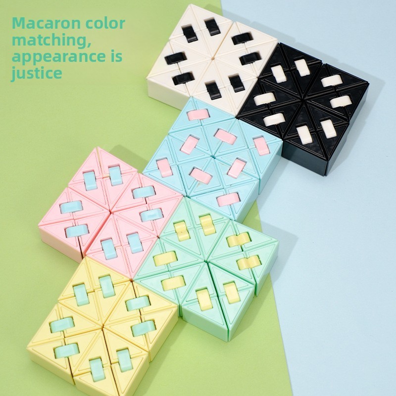 Variety Infinite Rubiks Cube Flip Pocket Ruler Cube Decompression Handy Tool ของเล่นการศึกษาของเล่น 