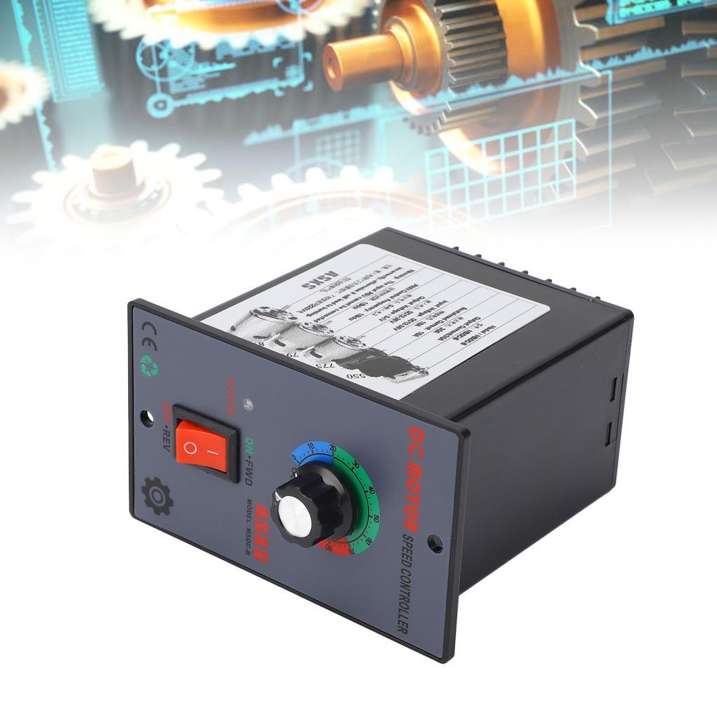 Haapeury AC มอเตอร์ควบคุมความเร็ว 30A 12‐36V PWM Variable & พัดลมสําหรับ 550 775 795 895 มอเตอร์
