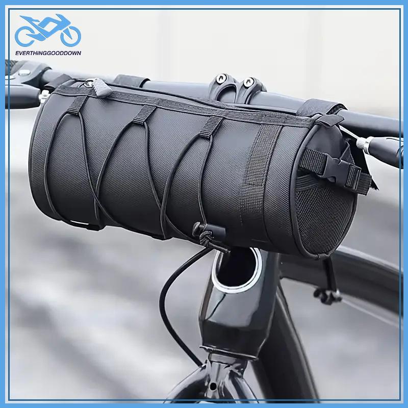 EVER กระเป๋าจักรยานแบบพกพา Handlebar Pannier อเนกประสงค์กันน้ํา Bapa Road Cycling Frame Tube Bag Elastic Band TH