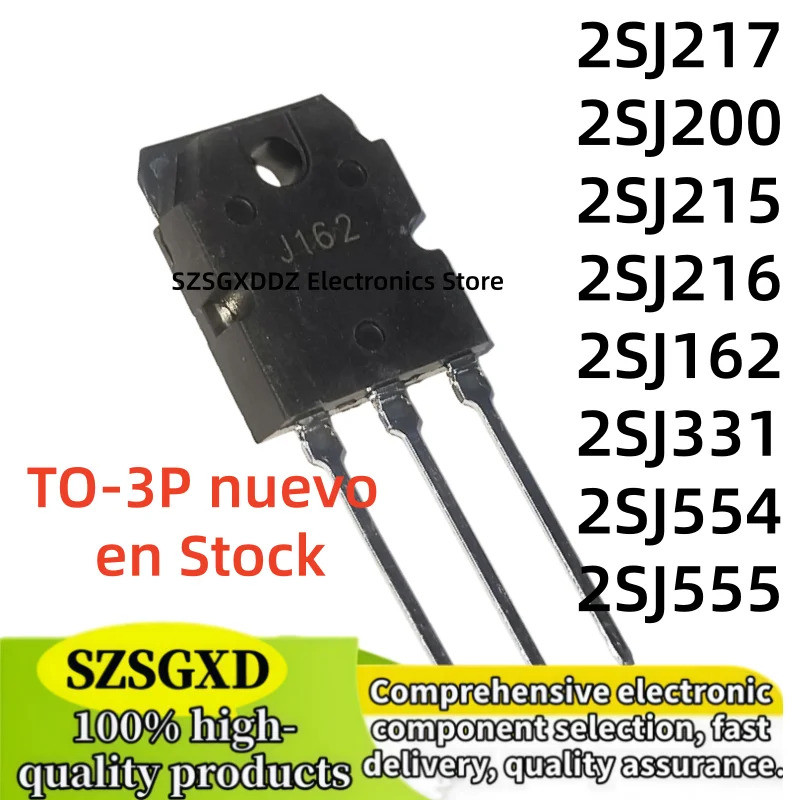 5PCS 2SJ162 2SJ554 2SJ555 2SJ200 2SJ217 2SJ331 2SJ216 2SJ215 J162 J554 J555 J200 J217 J331 J216 J215