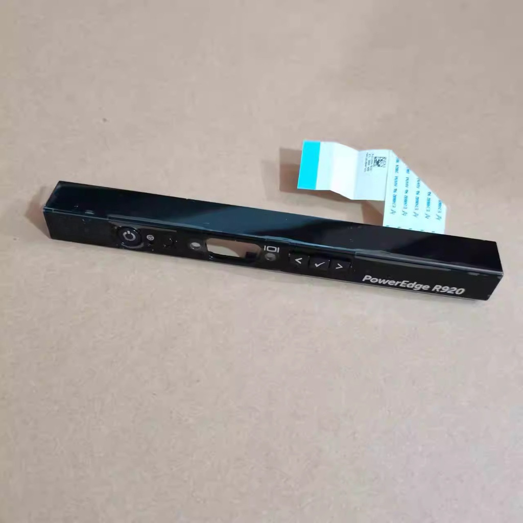 สําหรับสวิตช์พลาสติก Dell R920 R230 R630 R320 R420 แผงด้านหน้าพร้อมสาย LCD
