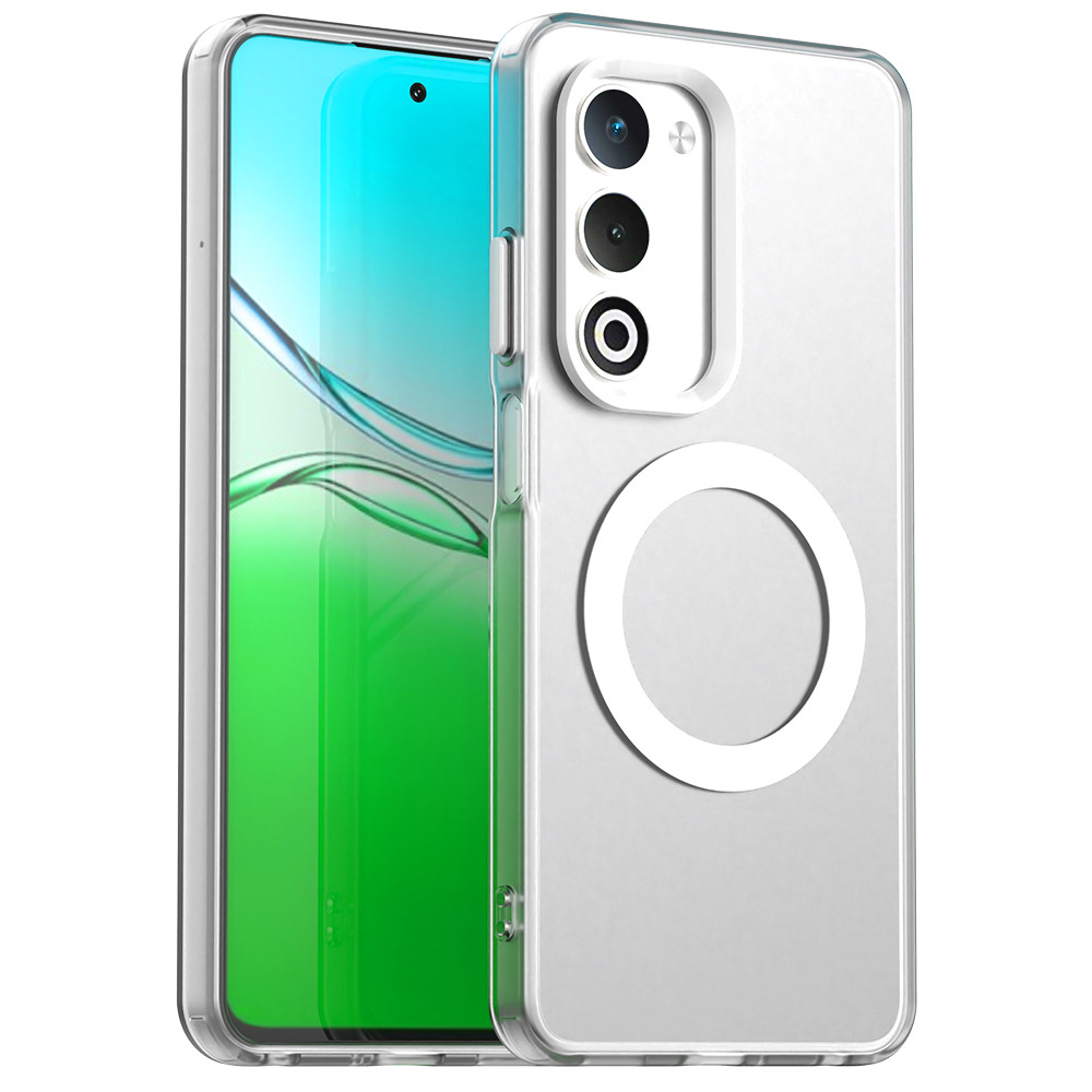สําหรับ OPPO A5 5G, เคสโทรศัพท์ใสสีลูกกวาดใหม่, ฝาครอบป้องกันป้องกันการตกแบบแม่เหล็กคุณภาพสูง
