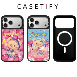 แม่เหล็กฝันหมีกระจกเคสโทรศัพท์สําหรับ ไอโฟน 17 มือโปร สูงสุด 17 16 15 14 13 12 11 กันกระแทกป้องกันปลอก
