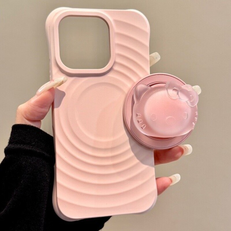 โดปามีน หัวลูกแมวน่ารักแม่เหล็กดูดเคสโทรศัพท์สําหรับ ไอโฟน17 16 15 14 13 12 11 มือโปร สูงสุด กันกระแทกป้องกันกล้องป้องกันการตกนิ่มปกหลัง