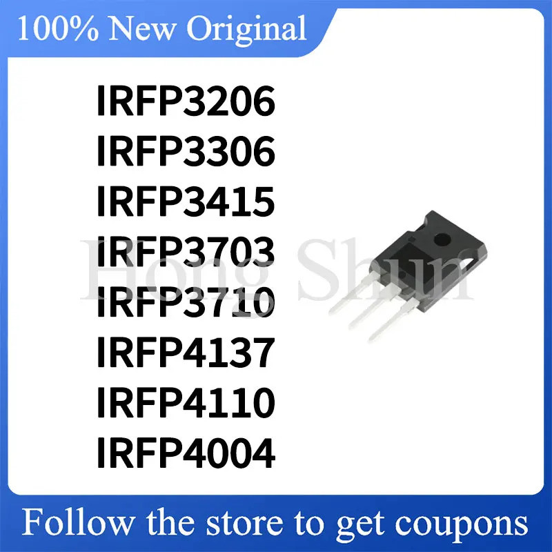 5PCS IRFP3206 IRFP3306 IRFP3415 IRFP3703 IRFP3710 IRFP4004 IRFP4110 IRFP4137 TO-247 Field Effect ทรา
