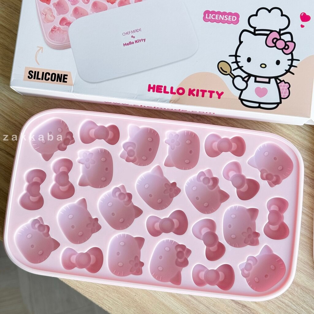 (รอ 2อาทิตย์) CHEFMADE x Hello Kitty / แม่พิมพ์ซิลิโคน ถาดพิมพ์น้ำแข็ง พิมพ์เบเกอรี่ อาหารเด็ก / ซิลิโคนเกรดพรีเมียม