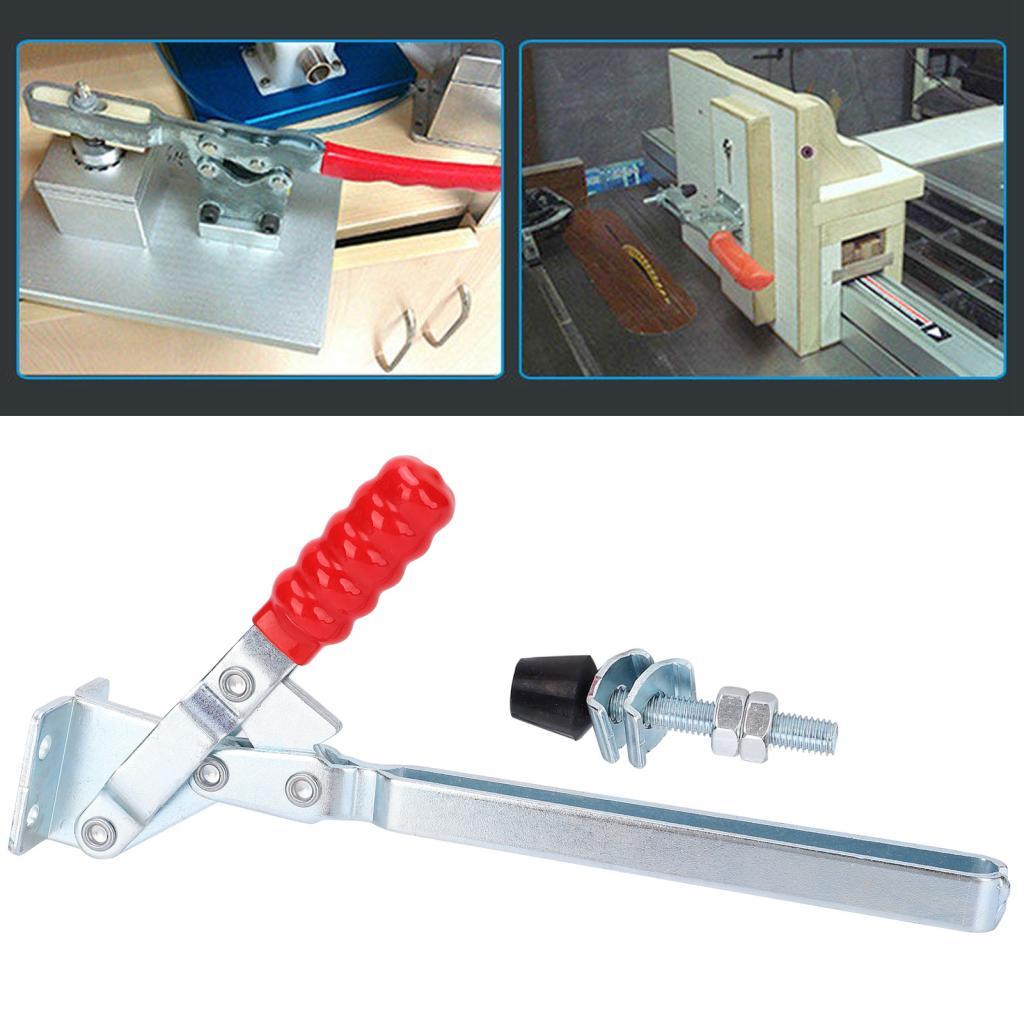 B2fuph แนวตั้ง Toggle Clamp QuickRelease GH101D15 เครื่องมือทํางานยึดยึดติดตั้งยาว