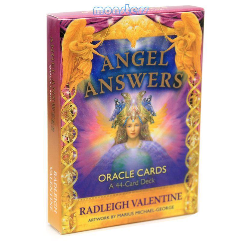 คําตอบ Mon Angel สําหรับการ์ด Oracle การ์ดสํารับและหนังสือคู่มือ 44 ใบ – ภาพประกอบ