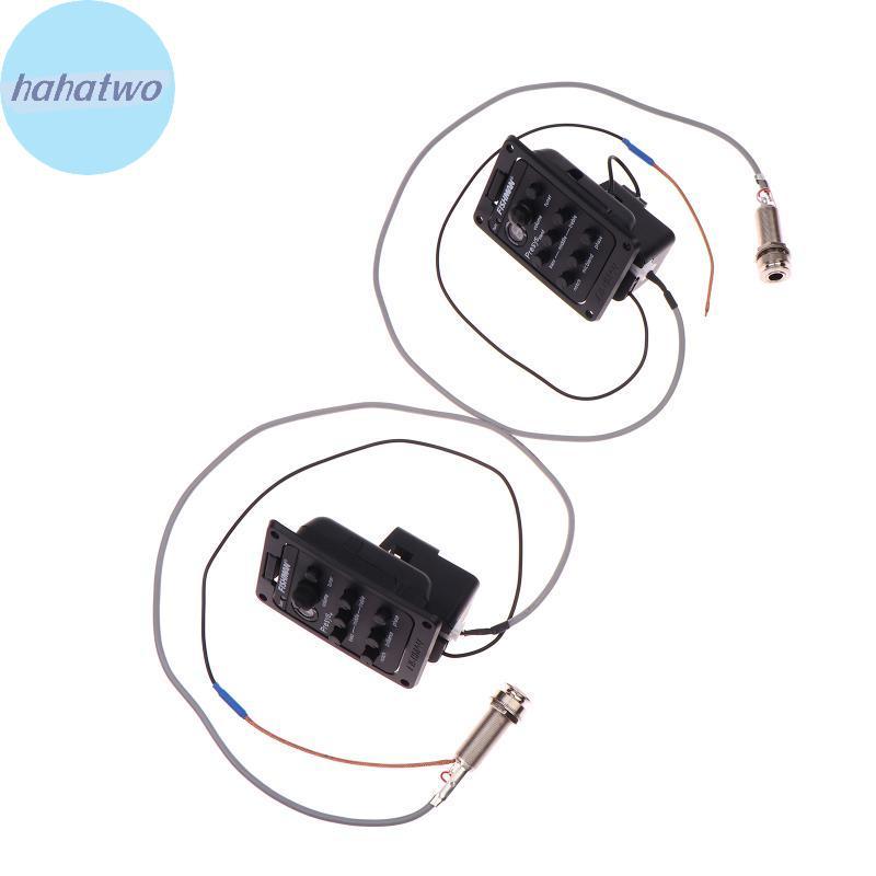 Ha 301 201 Fishman กีตาร์อะคูสติกรถกระบะไฟฟ้ากล่อง Equalizer EQ Tuner กีตาร์เครื่องขยายเสียง Fishman