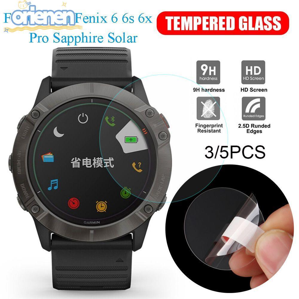 ORIEN 3/5pcs ฟิล์มป้องกัน HD 9H ป้องกันหน้าจอสําหรับ Fenix6 6s 6x Shapphire Sloar