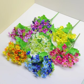 everbloom ดอกไม้ประดิษฐ์ ดอกเดซี่ปลอม ดอกกระโดดเลียนแบบ ธรรมชาติ สำหรับตกแต่งบ้าน ร้านค้า งานแต่ง งานปาร์ตี้ ถ่ายภาพ
