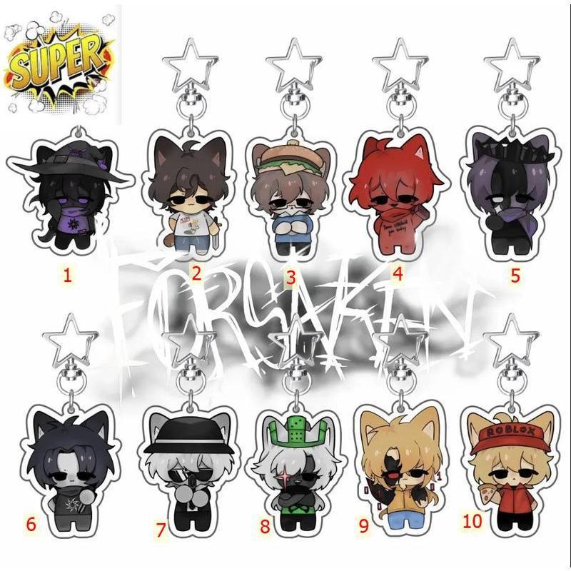 อะคริลิค Forsaken HOT Game Guest 1337 Noob Sedletsky John Doe c00lkidd E