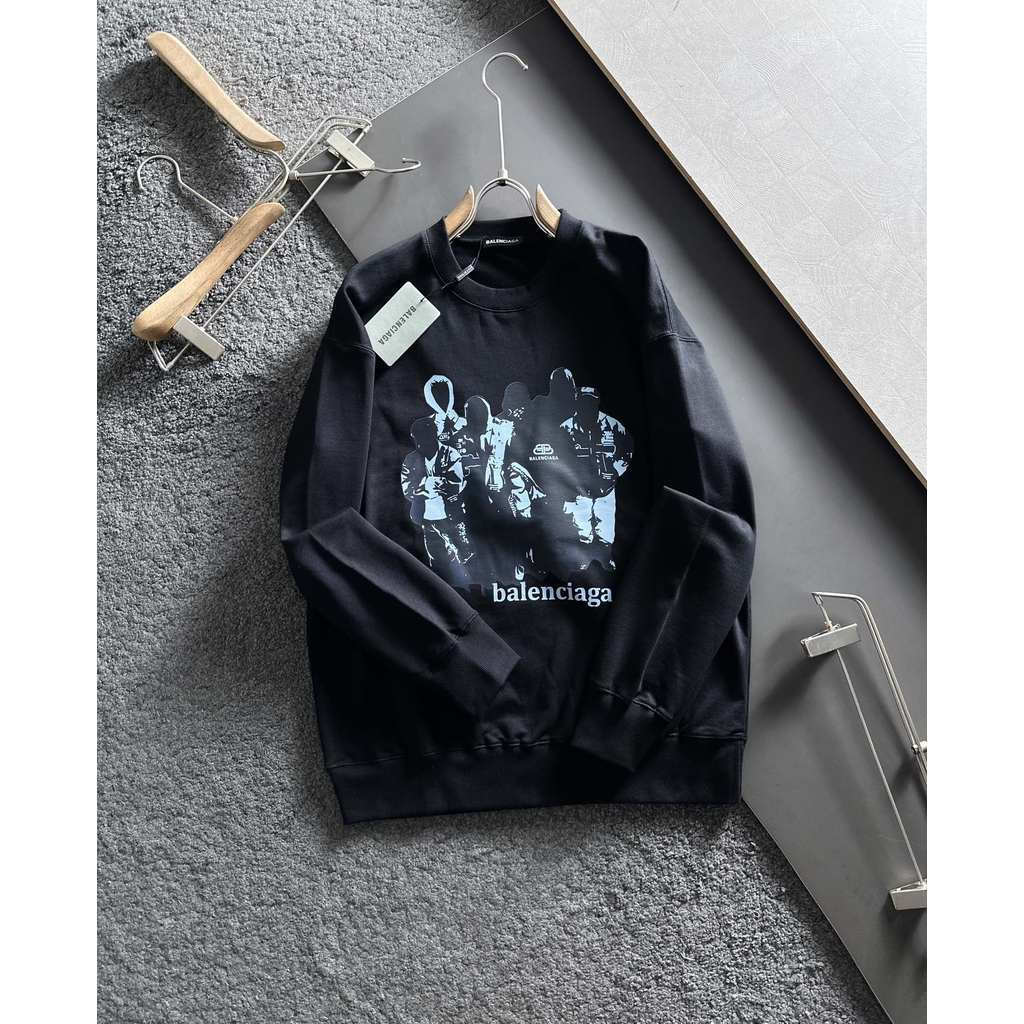 ฮู้ดี้เสื้อเชิ๊ตสำหรับผู้ชายและผู้หญิง ฤดูหนาว 2026 ลายใหม่รอบคอดีไซน์สวมใส่ง่าย ขนาดใหญ่ สไตล์ใหม่ 