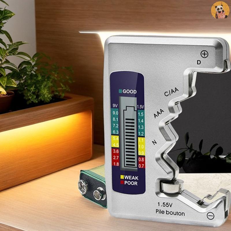 [CO] เครื่องทดสอบแบตเตอรี่ความจุดิจิตอลปุ่มสากลสําหรับ Lithum N /AAA/CAA/D/1.5V เครื่องทดสอบแบตเตอรี