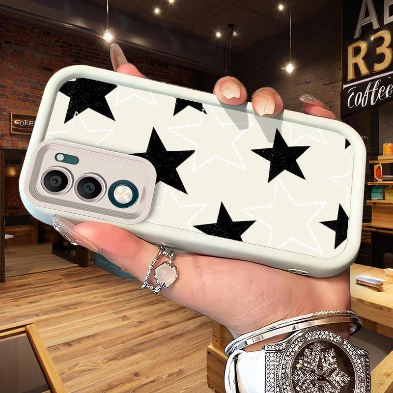 สําหรับVivo V60E 5G V60 5G V2511 V60 Lite 5G V60 Lite 4G V2530 น่ารักStarเคสโทรศัพท์TPUซิลิโคนอ่อนนุ