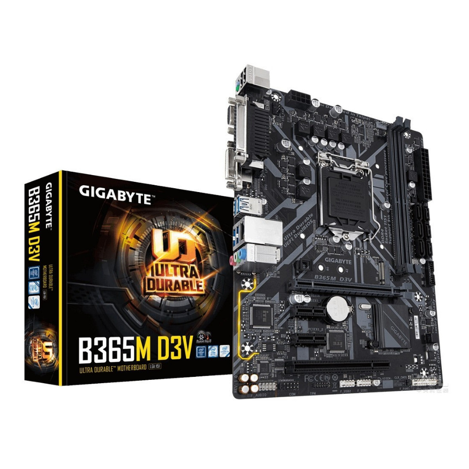 กล่องใหม่เอี่ยม Gigabyte/Gigabyte B365M B360M AORUS ELITE แกะสลักขนาดเล็ก DS3H HD3 D2V