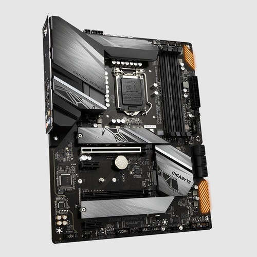 เมนบอร์ด Gigabyte z590 gaming x LGA 1200 ATX รองรับ CPU Intel core 11/10th