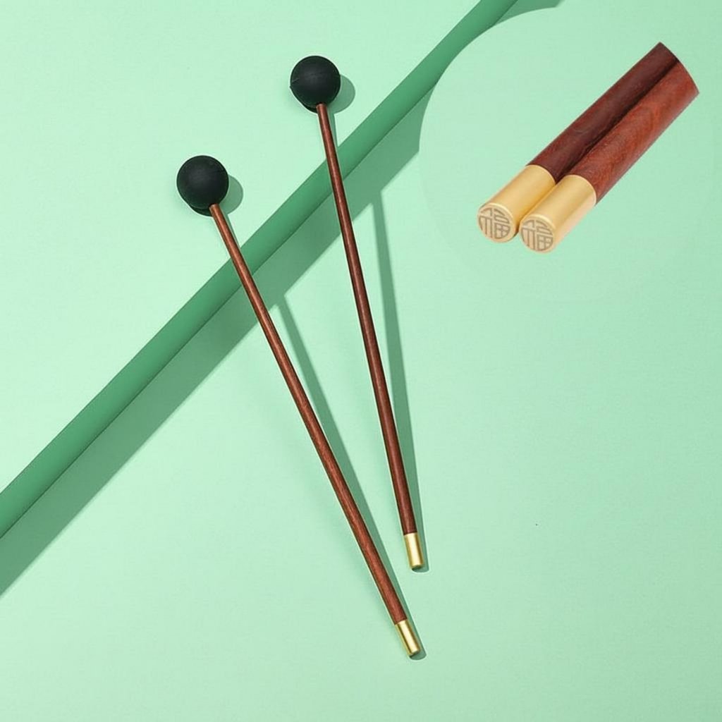 ไม้กลองค้อนสําหรับกลองลิ้นเหล็กและ Handpan