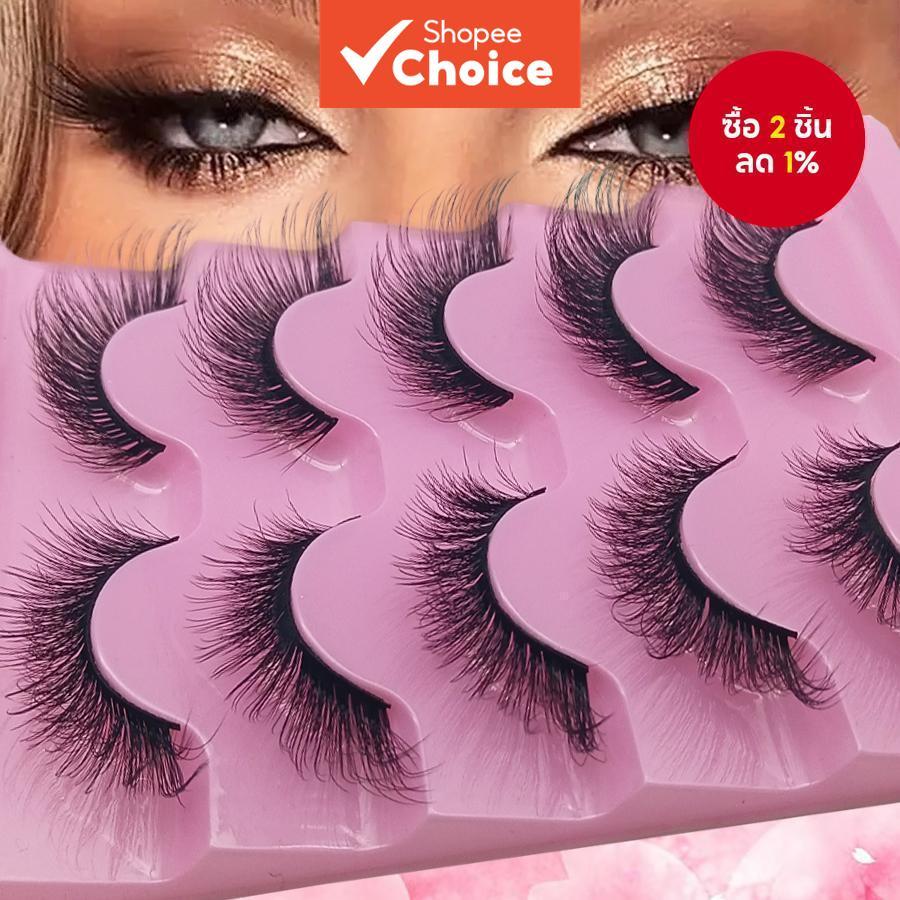 5 คู่ Mango-Inspired False Lashes: ยาว 0.63 นิ้ว, ดูธรรมชาติ, เพิ่มความกระจ่างใส Angel-สไตล์, ขยายตา