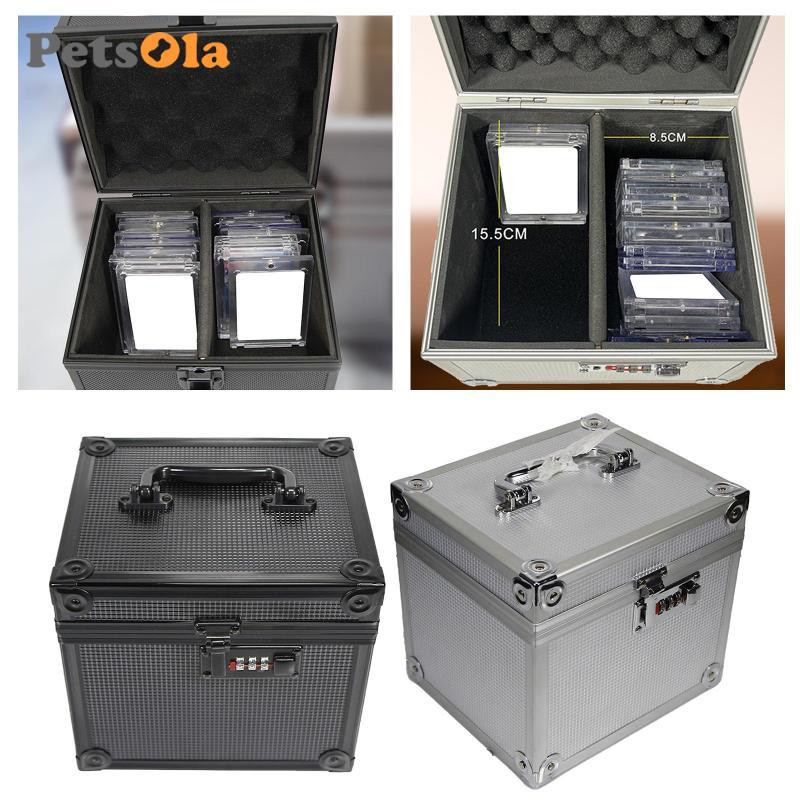 [Koolsoo2] กล่องใส่การ์ดสํารับแบบพกพา, การ์ดรวบรวมกล่องสํารับล็อคได้ที่ทนทานกล่องการ์ดสะสมเกรดสําหรั