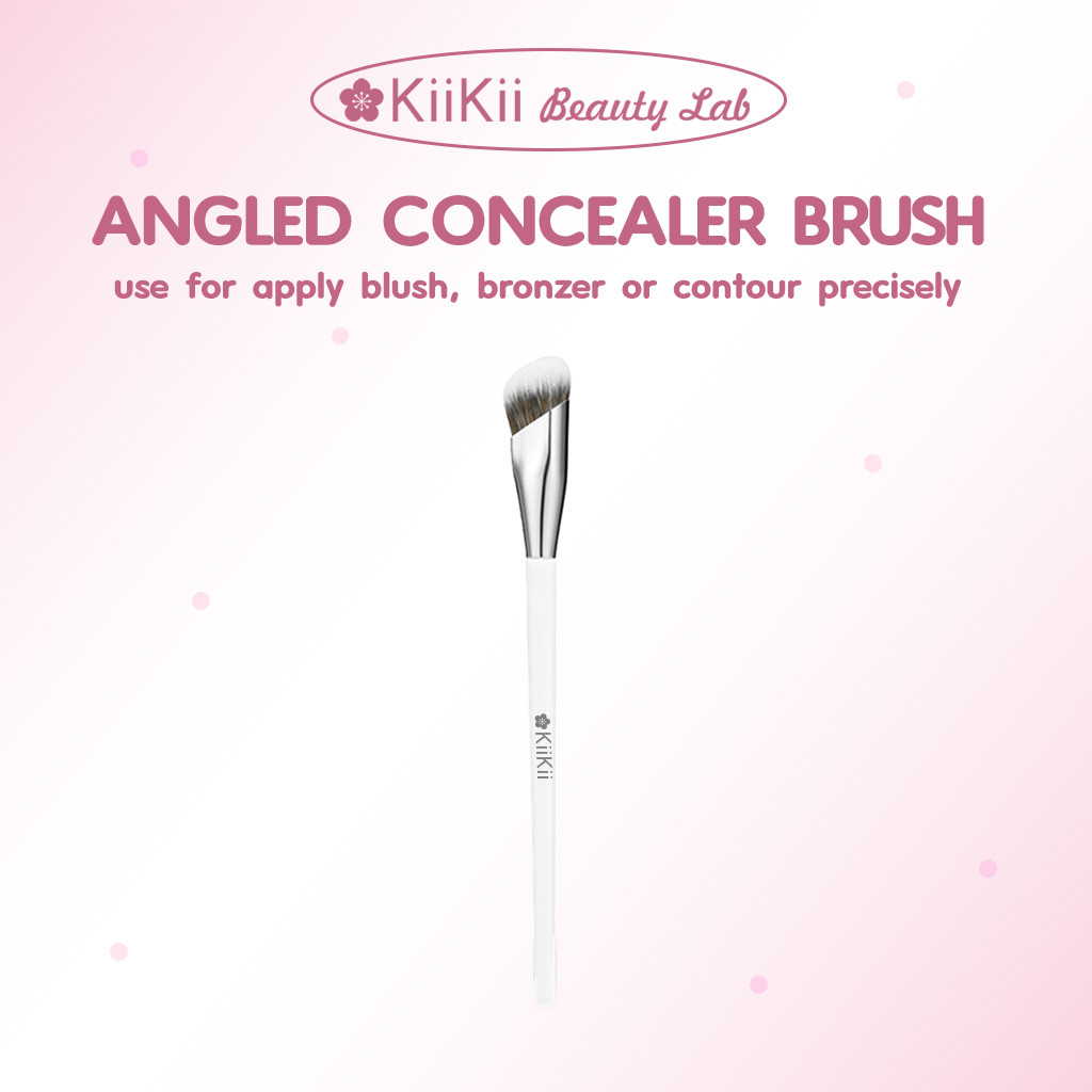 KiiKii Beauty Lab แปรงปัดแก้ม แปรงรองพื้น ให้การปกปิดที่เป็นธรรมชาติ แปรงปัดแก้ม ขนแปรงนุ่ม