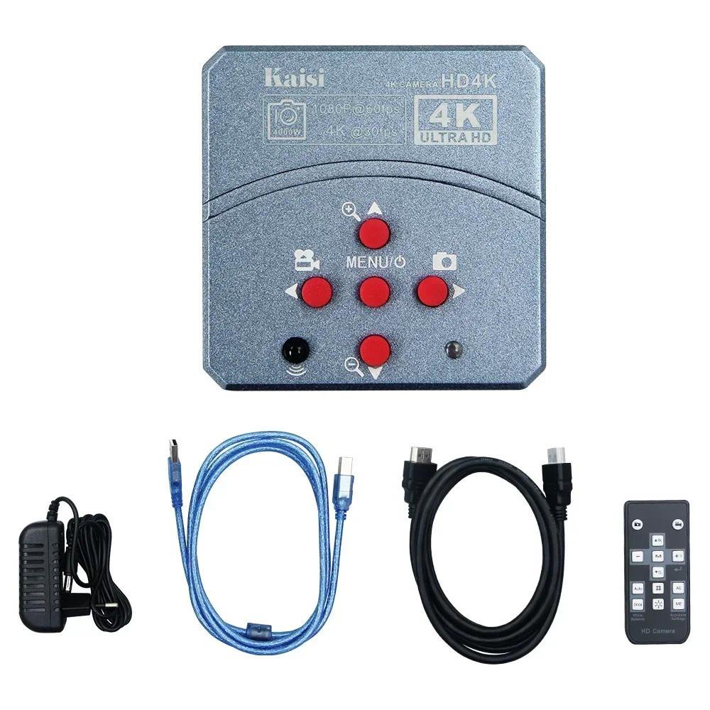 Kaisi 4K กล้อง HD4K 4000W 1080P@ 60FPS 4K@ 30FPS HDMI USB-PC DC 12V พร้อมรีโมทคอนโทรล