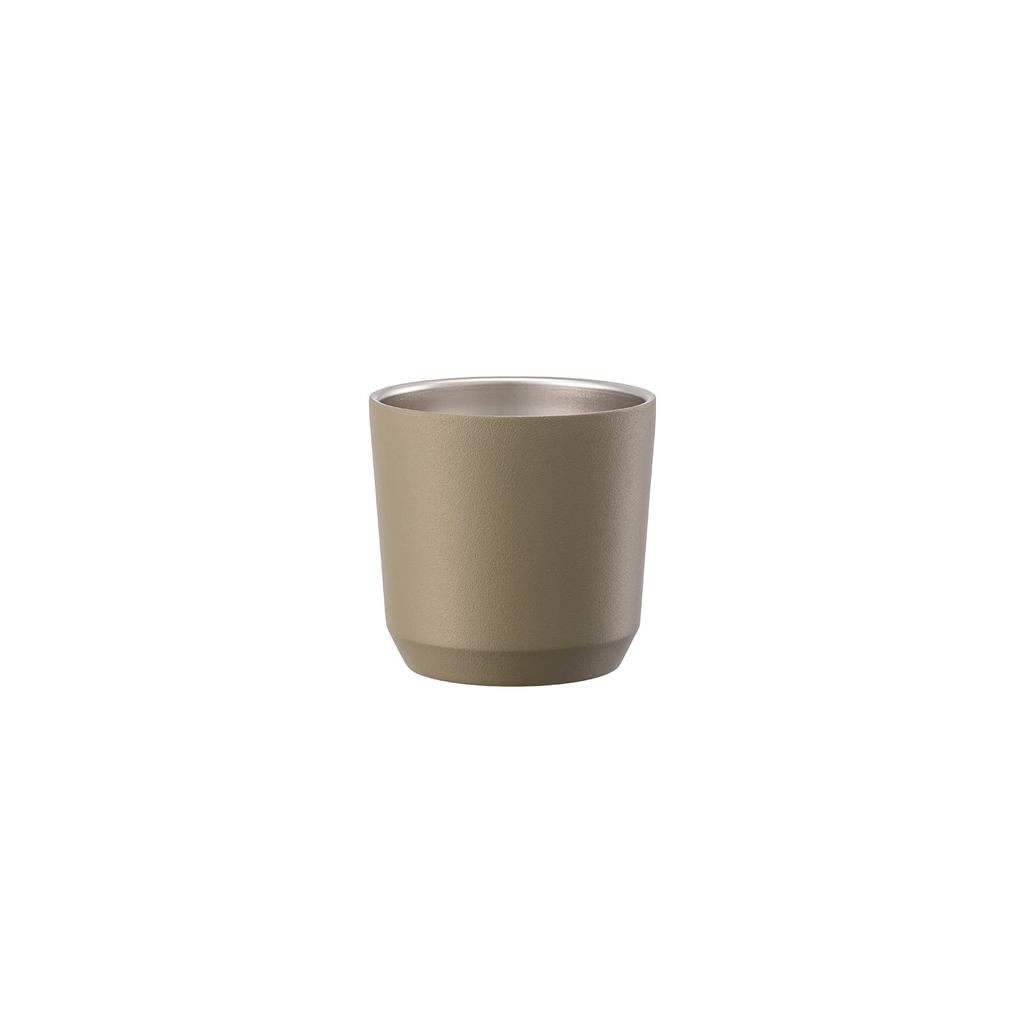 KINTO To Go Tumbler 240ml Stainless Steel, Khaki or Stainless (30430/30434)