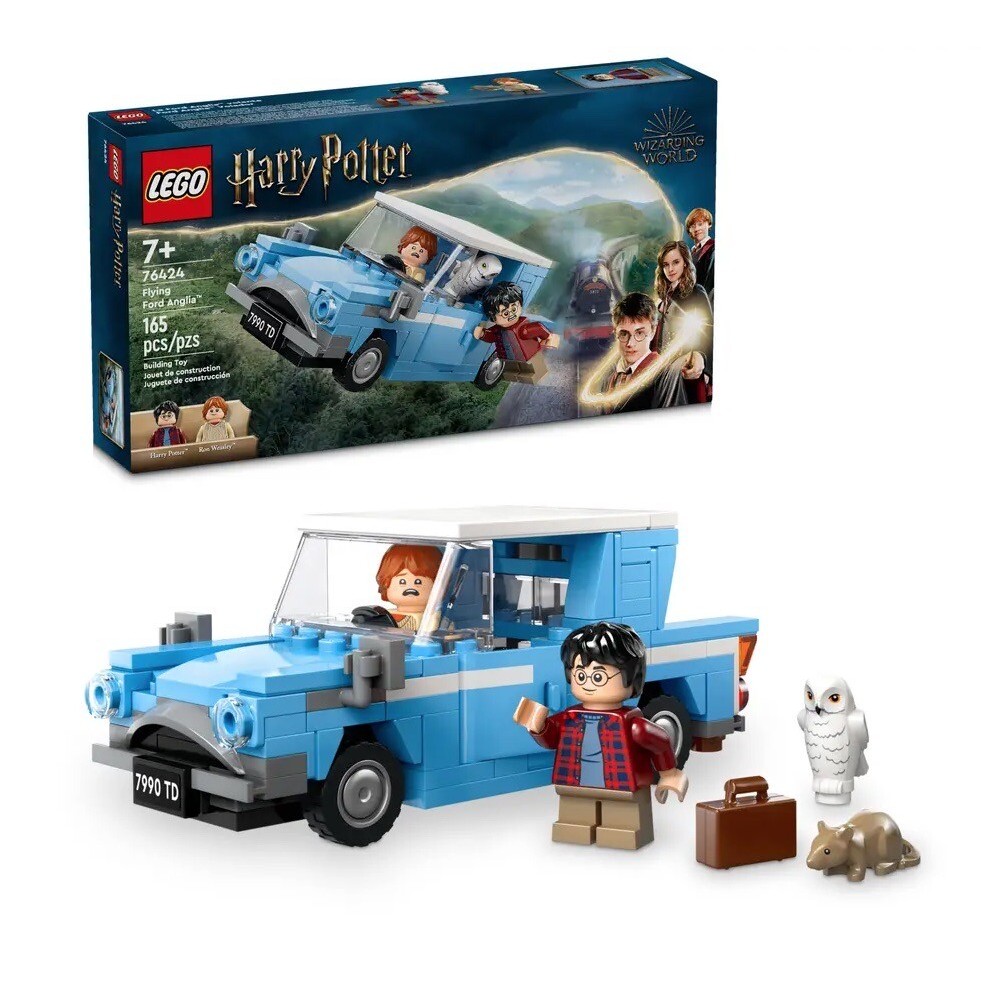 Lego 76424 Flying Ford Anglia - Harry Potter - BNISB ใหม่