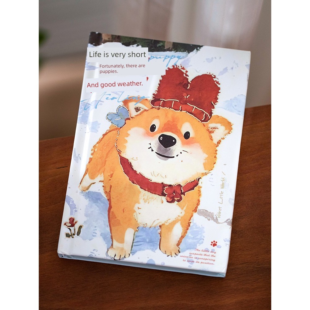 planner 2026 planner Cat Puppy tn Handbook Diary High-value Cute Color Inner Page Student Notebook a