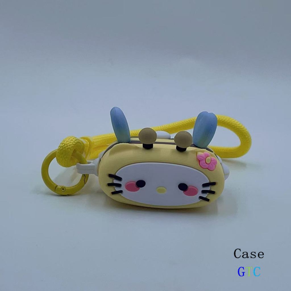 GTC สําหรับ GOOJODOQ J201 J206 J228 J229 หูฟัง & Lanyard Creative Bee รูปแบบ