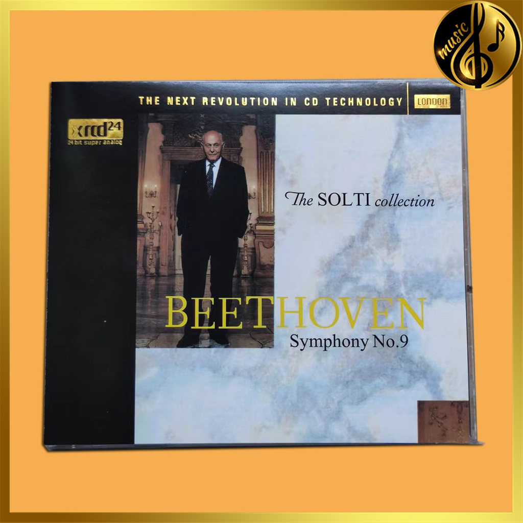 The Solti Collection Beethoven Symphony 9 XRCD Album [ปิดผนึก] TWGD-12 ใหม่ล่าสุด
