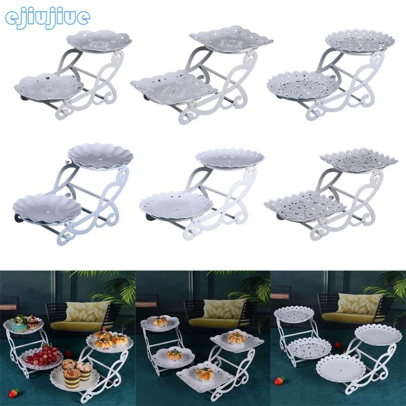 Cc ทนทาน Cupcake Stand Holder ทําความสะอาดง่ายผลไม้และขนมหวานสําหรับ Home