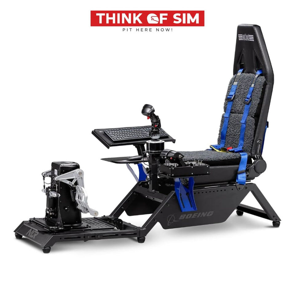Next Level Racing Flight Simulator Boeing Commercial Edition Flight Sim  ลิขสิทธิ์แท้ สี Boeing Blue