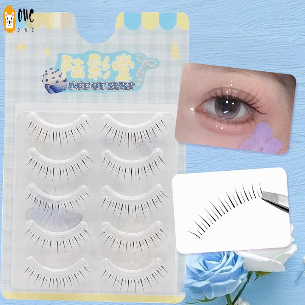 C Curl ขนตาปลอมชิ้นเดียวผู้หญิง DIY อะนิเมะ Full Strip Lashes ของขวัญที่สมบูรณ์แบบสําหรับสาวหรือสุภาพสตรี