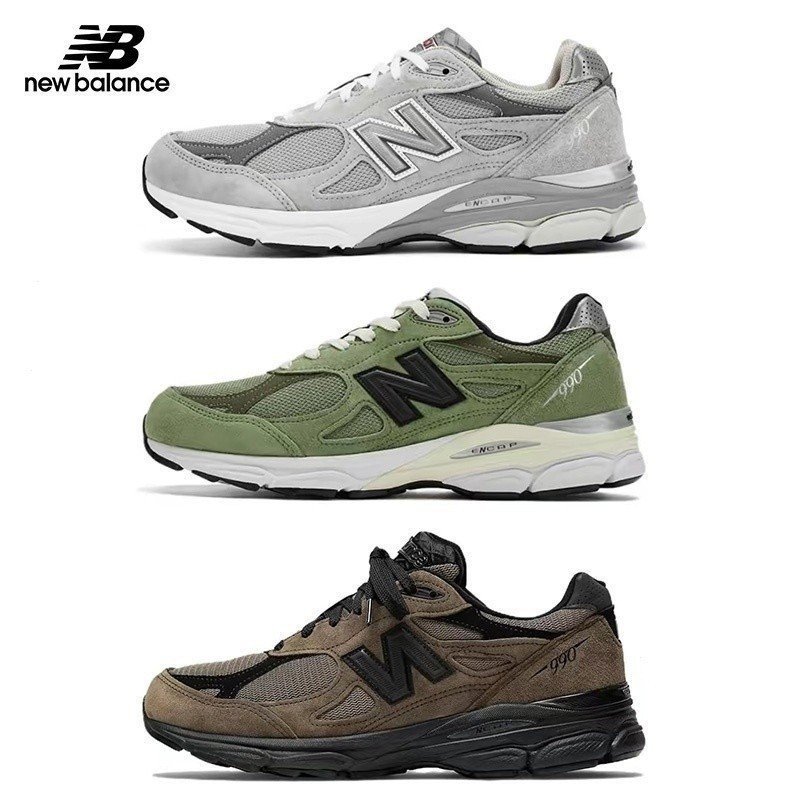สินค้าขายดี (2024) 990v3 Retro 990 รองเท้าวิ่งผู้ชายเทนนิสกันลื่นทนต่อการสึกหรอ b7cents 24EF