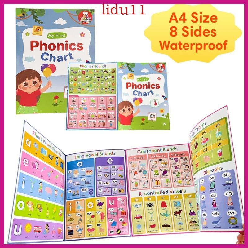 LID แผนภูมิคําศัพท์ภาษาอังกฤษเพื่อการศึกษาสําหรับเด็ก Words Building โปสเตอร์แผนภูมิ 28 7x21 ซม.