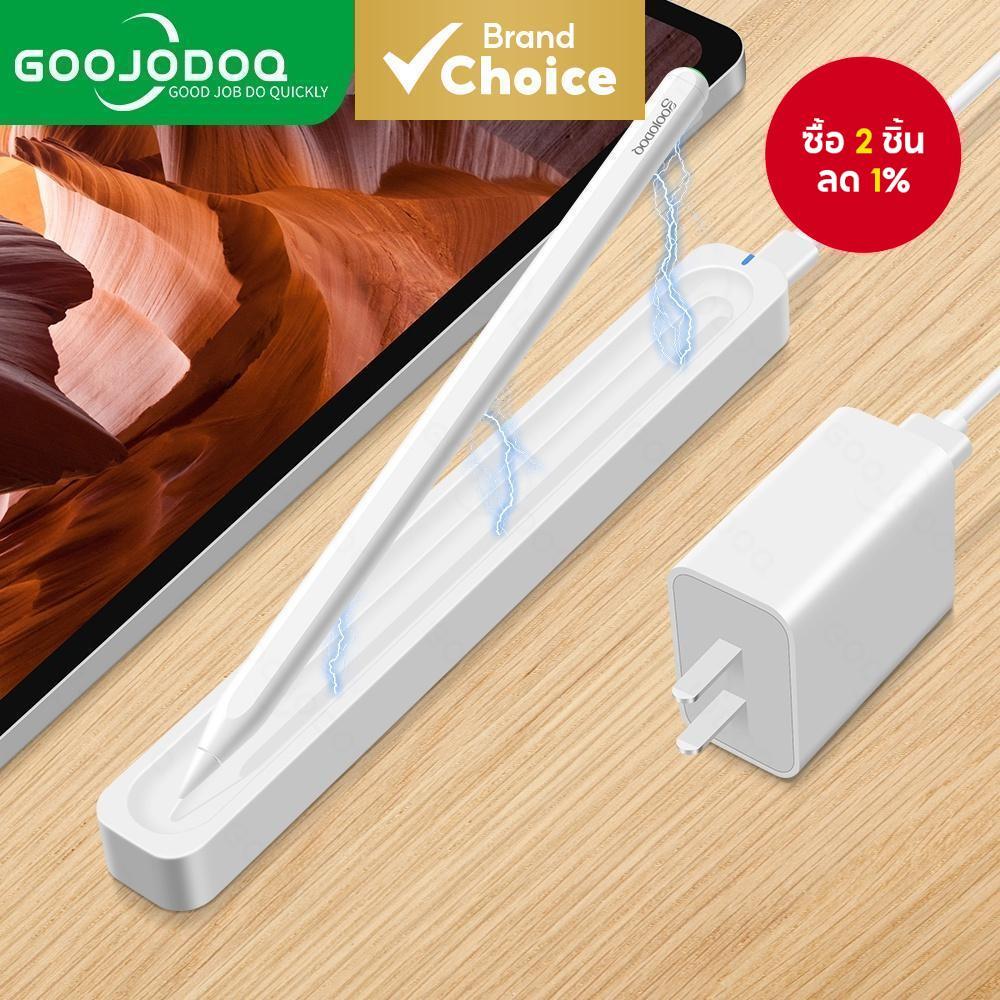 GOOJODOQ ที่ชาร์จสไตลัสสําหรับ GD13 Air 4 5 Pro 11 12.9 Mini 6 ปากกาเครื่องชาร์จ