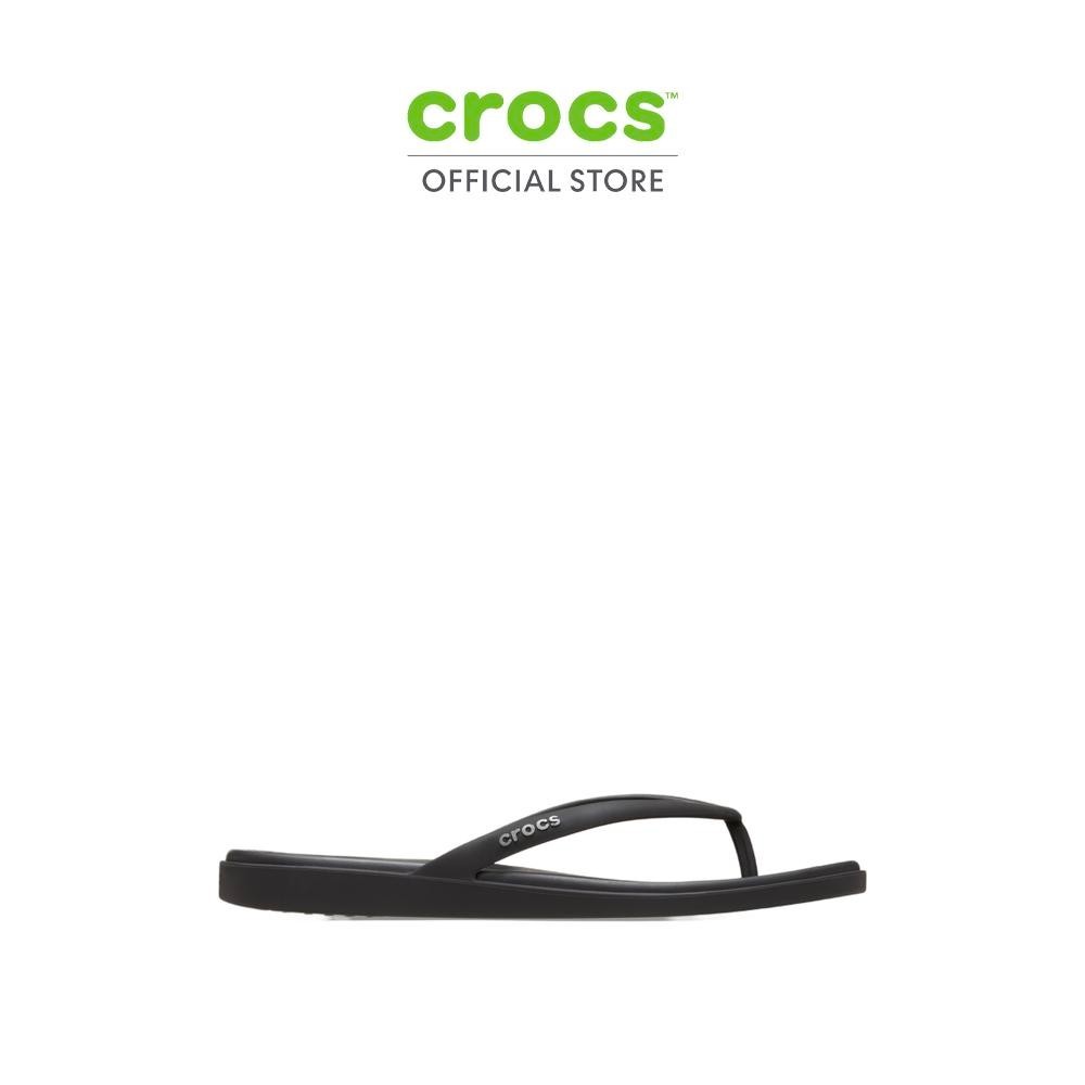 CROCS รองเท้าแตะผู้หญิง MIAMI FLIP รุ่น 211435-001 - BLACK