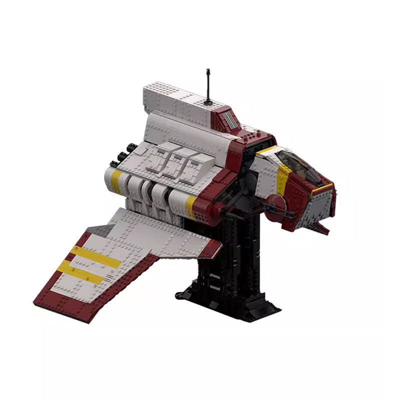 เข้ากันได้กับ Lego MOC-60420 Building Block Set Republic Nu-Class Attack Shuttle ประกอบปริศนารุ่น251