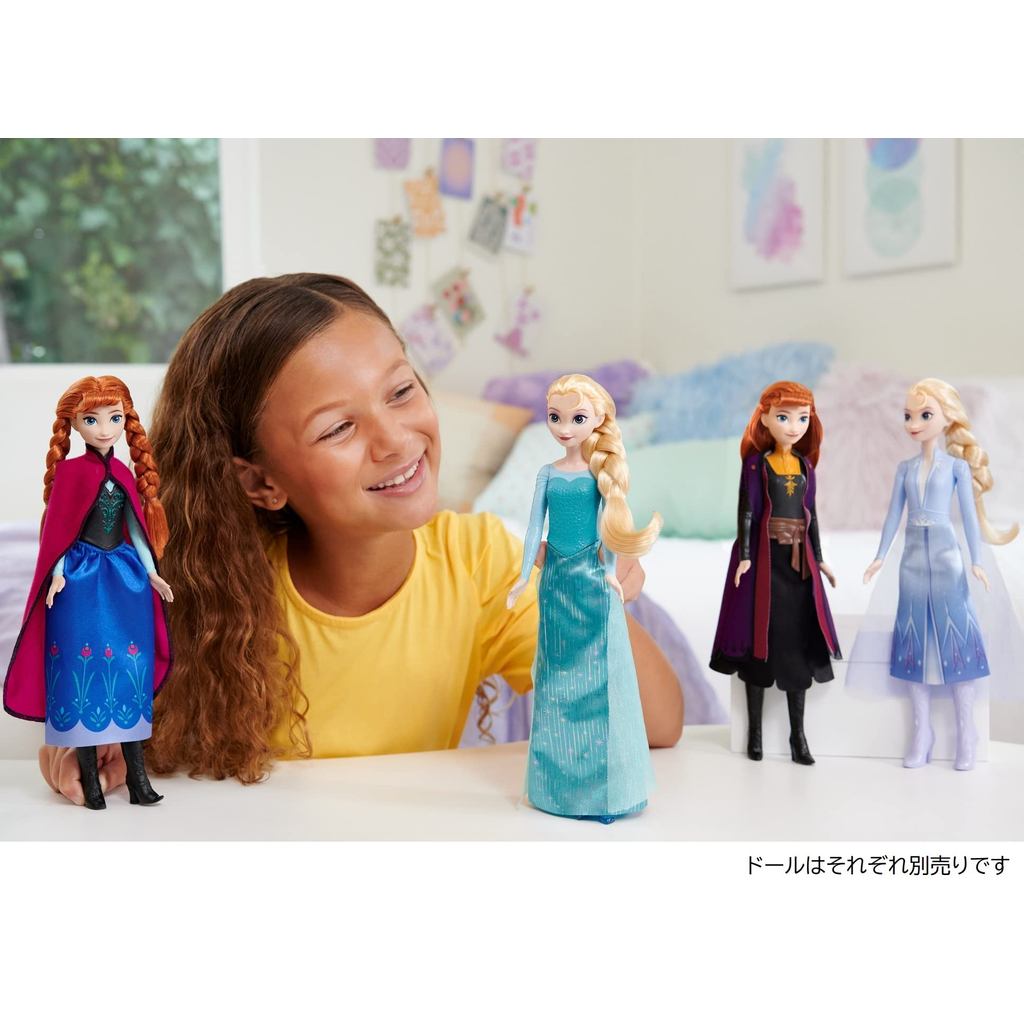 MATTEL DisneyFrozen Elsa ตุ๊กตา 1 Disney 100th Anniversary Celebration ตุ๊กตาแต่งตัว อายุ 3 ปีขึ้นไป