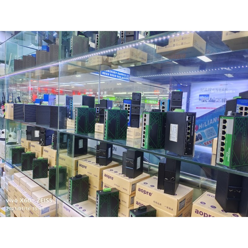 Ty-aopre-time Tuoyu Age Ober D888GSP-SFP การจัดการเกรดอุตสาหกรรมประเภท Gigabit 8 แสง 8 ไฟฟ้า VLAN กา