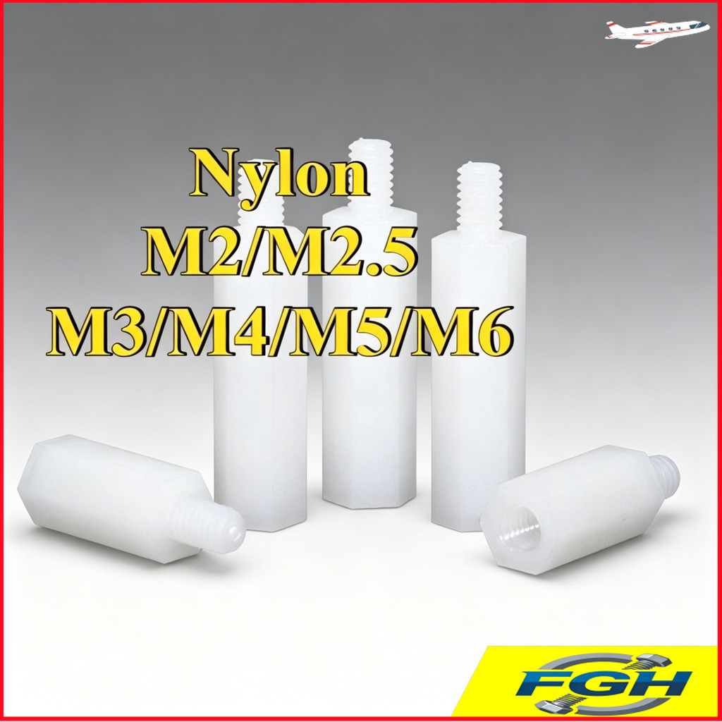 Single pass ฐานไนลอนหกเหลี่ยม, คอลัมน์แยก, คอลัมน์รองรับพลาสติก PC board spacer คอลัมน์, คอลัมน์ฉนวน