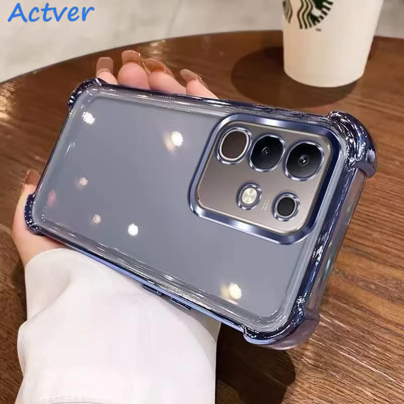 ⚡️ส่งจากไทย⚡️เคสกันกระแทก เคสใส สำหรับ Vivo Y05 Y31 5G Y21D Y18 Y28S Y19s Y20 Y21 Y29 Y29S Y03 Y04 Y39 Y100 Y200 Y300 V27 V27Pro V29 V40 V40pro V50 V50lite V60 V60lite V70