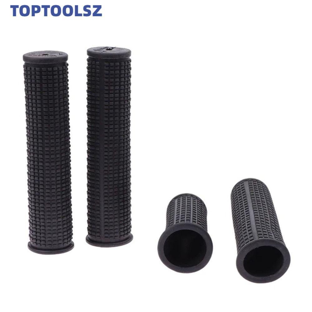 TOPTOOLS 1 คู่ด้ามจับจักรยาน,ลื่น Universal Mountain Handlebars,Professional สบายทนทาน Ergonomic จักรยาน Handle Grips อุปกรณ์ขี่จักรยาน