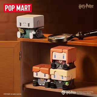 ของแท้อย่างเป็นทางการ POPMART POPMART Harry Potter POP CUBE-2 Series Figure-Made Mystery Box ของขวัญตกแต่ง