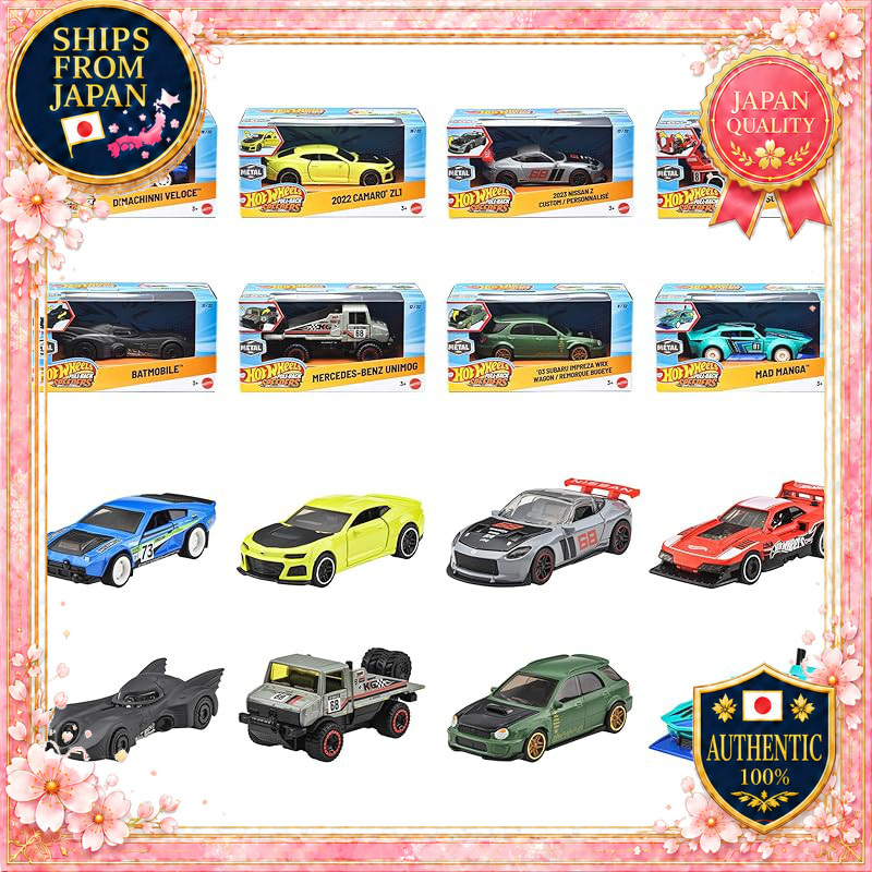 Hot Wheels Pullback Assorted Vehicles Toy 8pcs Box HPT04-986Q