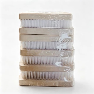 แปรงซักผ้า L-1160 แปรงไม้ขนใส แปรงซักอเนกประสงค์ (ยกโหล) พร้อมส่งทุกวัน