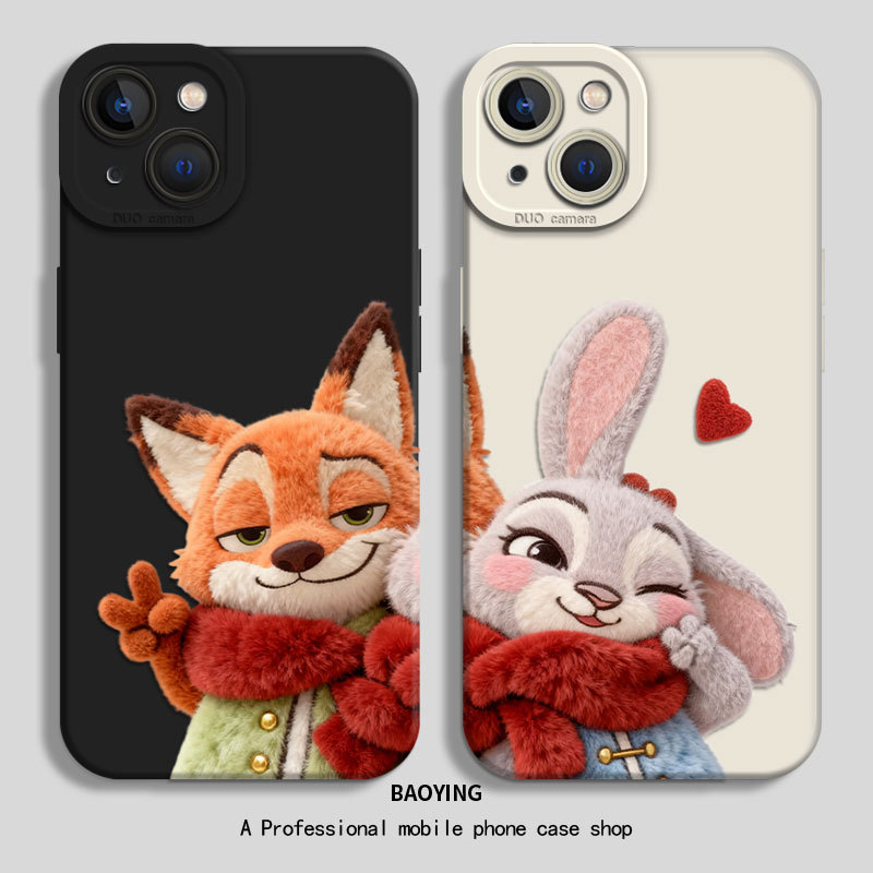 Crazy Zoo เหมาะสําหรับ iqoo15 เคสโทรศัพท์ neo10pro Plush z9turbo + Judy 12 Nick 11s ชุด neo8pro/iq7 