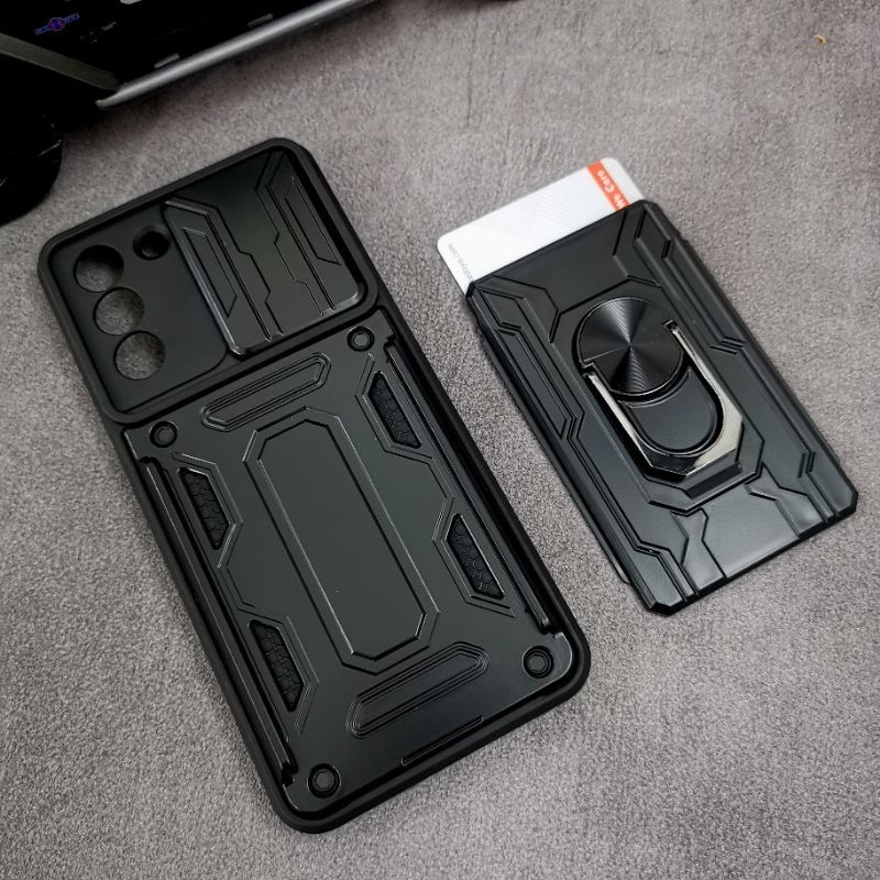 Samsung S21 - CardX Flip Lens Card Ring Armor Case กันกระแทก