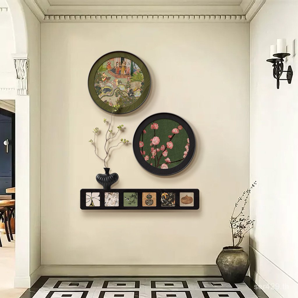 ภาพวาดตกแต่งรายการNicheร้านอาหารภาพวาดHigh-Endรวมกันภาพวาดโบราณพื้นหลังผนังArtโซฟาขนาดกลางทางเข้าNDU